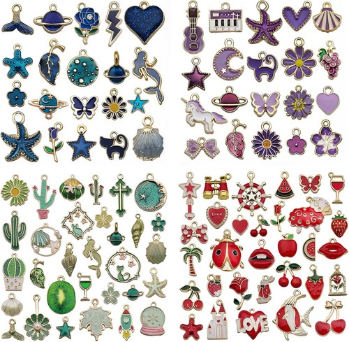 102 stück charms anhänger - 102,