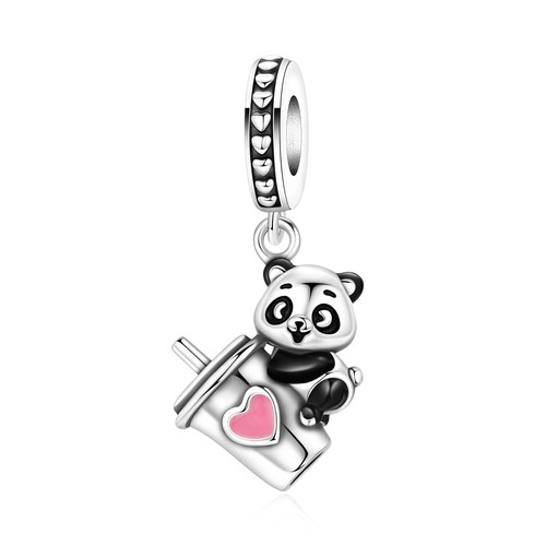 Panda charms anhänger - anhänger, 925